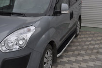Fiat Doblo II 2010-2022 Seitenschweller Fullmond (2 Stk., Aluminium) Foto 2