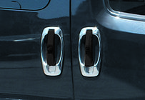 Opel Combo 2012-2018 Chrom Abdeckungen um die Türgriffe (4 Stk, Edelstahl) Carmos - Türkischer Edelstahl Foto 12