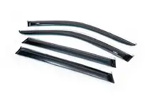 Mazda CX-9 2007-2016 Windabweiser mit Chromleisten (4 Stk, HIC) Foto 3