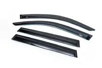 BMW X3 F25 2011-2018 Windabweiser (4 Stk, HIC) Foto 3