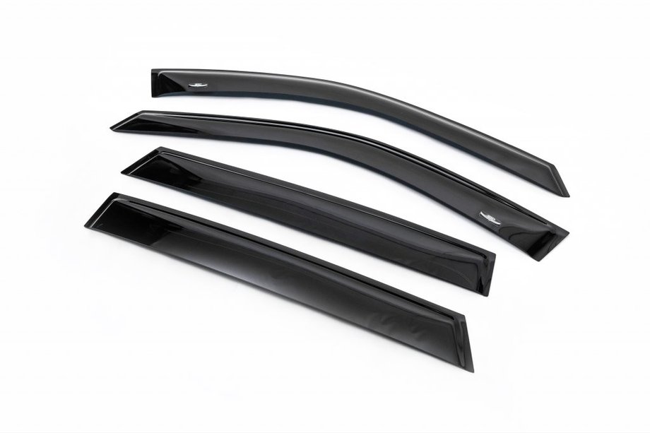 Hyundai Santa Fe 1 2000-2006 Windabweiser (4 Stk, HIC) Image