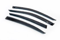 Volkswagen Passat B8 2015-2023 Windabweiser mit Chromleisten SD (4 Stk, HIC) Foto 1