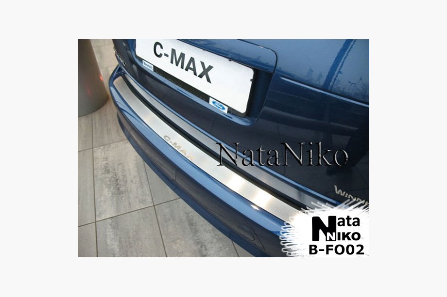 Ford C-Max/Grand C-Max 2010-2019 Heckstoßstangenschutz Nataniko (Edelstahl) Image