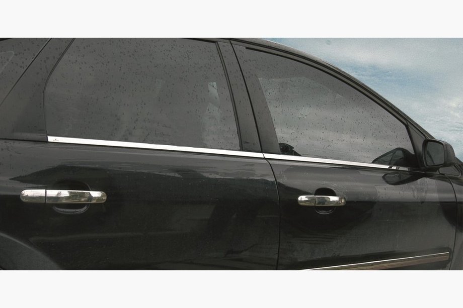 Ford C-Max 2004-2010 Fensterzierleisten außen Edelstahl (4 Stk.) Image