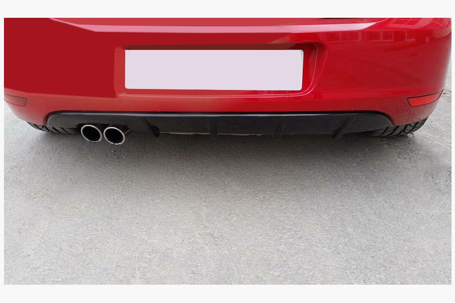 Volkswagen Golf 7/E-Golf 2012-2020 Heckdiffusor Aufsatz (ABS, Schwarz) Image