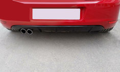 Volkswagen Golf 7/E-Golf 2012-2020 Heckdiffusor Aufsatz (ABS, Schwarz) Foto 1