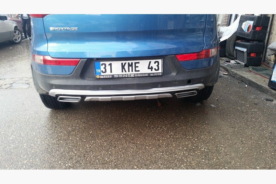 Kia Sportage 2010-2015 Heckschürze Niken V1 (Kunststoff) Foto 4