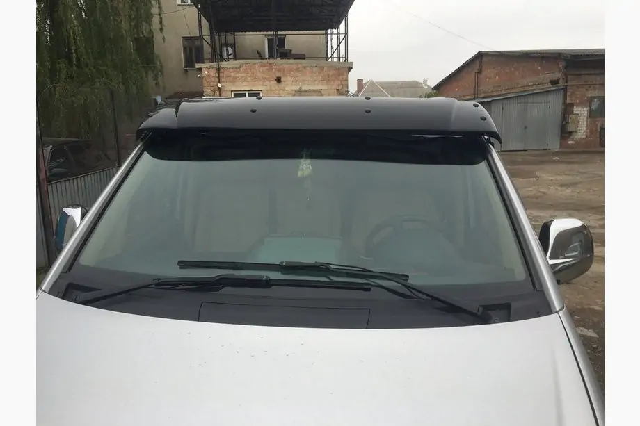 Mercedes Vito W639 2004-2014 Frontscheibenblende (schwarz glanz, 5mm) Foto 5
