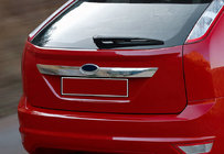 Ford Focus II 2008-2011 Kofferraumklappenleiste (HB, Edelstahl) Foto 1