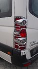 Volkswagen Crafter 2006-2016 Chrom Rückleuchten Abdeckungen (2 Stk, Kunststoff) Foto 2