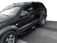 Kia Sportage 2004-2010 Seitliche Trittbretter Kunststoff S002 Foto 1