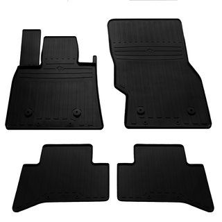 Gummimatten Stingray schwarz (4 Stk) Alfa Romeo Stelvio 2016-
