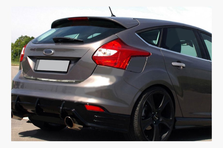 Ford Focus III 2011-2017 Kofferraumleiste 2011-2014 (Hatchback, Edelstahl) Image