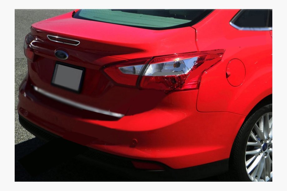 Ford Focus III 2011-2017 Chrom Blende fuer hinteres Bremslicht (Edelstahl) Image