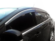 Ford Focus III 2011-2017 Chrom Windabweiser (6 Stk., Sunflex) Foto 1