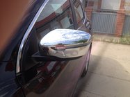 Nissan Qashqai 2014-2021 Chrom Spiegelabdeckungen (2 Stk, Kunststoff) Foto 2