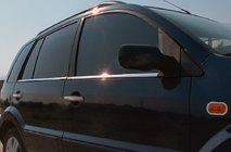 Ford Fusion 2002-2012 Fensterrahmen Zierleisten Aussen Edelstahl (4 Stk) OmsaLine - Italienischer Edelstahl Foto 1