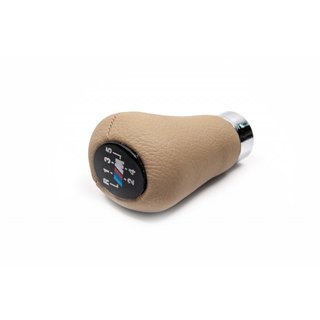 Schaltknauf OEM (Kunstleder, beige glatt) Foto 1