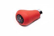 BMW 3er E30 1982–1994 Schaltknauf OEM (Kunstleder, glatt rot) Foto 1