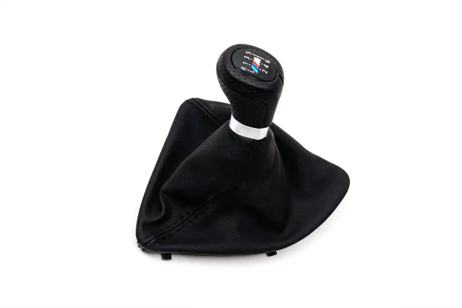 BMW 1 Series E81/E82/E87/E88 2004-2011 Schaltmanschette + Schaltknauf OEM V1 (Kunstleder) Image