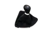 BMW 1 Series E81/E82/E87/E88 2004-2011 Schaltmanschette + Schaltknauf OEM V1 (Kunstleder) Foto 1