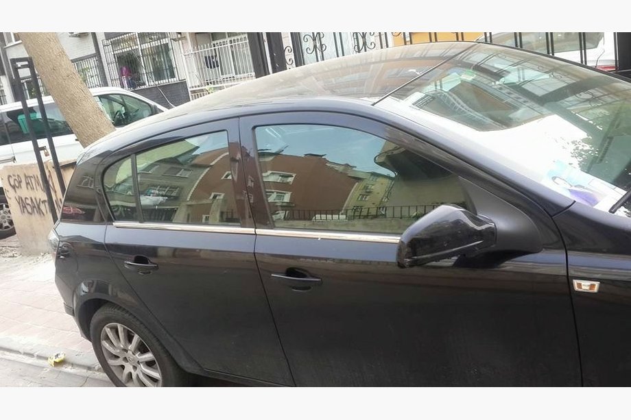 Opel Astra H 2004-2013 Fensterrahmen Zierleisten Edelstahl Hatchback, OmsaLine - Italienischer Edelstahl Foto 2