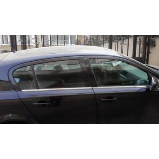 Fensterrahmen Zierleisten Edelstahl Opel Astra H 2004-2013 Foto 4