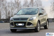 Ford Kuga/Escape 2013-2019 Frontschutzbügel ST008 (Edelstahl) 60 mm Foto 2