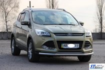 Ford Kuga/Escape 2013-2019 Frontschutzbügel ST008 (Edelstahl) 60 mm Foto 4