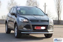 Ford Kuga/Escape 2013-2019 Frontschutzbügel ST008 (Edelstahl) 60 mm Foto 6