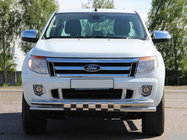 Ford Ranger 2011–2022 Frontschutzbügel ST016 (Edelstahl) Foto 1