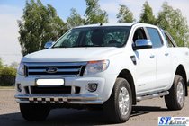 Ford Ranger 2011–2022 Frontschutzbügel ST016 (Edelstahl) Foto 2