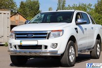 Ford Ranger 2011–2022 Frontschutzbügel ST016 (Edelstahl) Foto 6