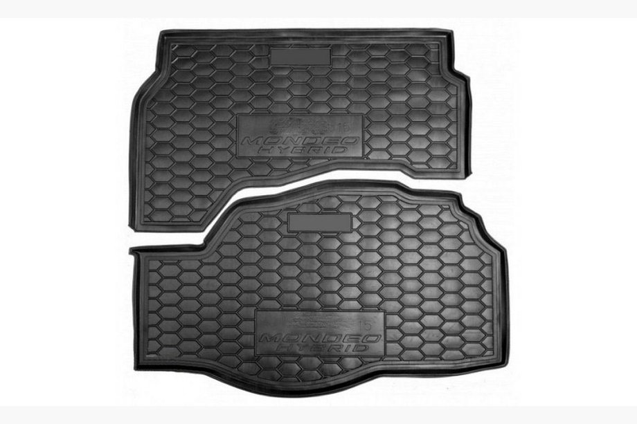 Ford Mondeo 2014-2022 Kofferraumwanne 2-teilig Hybrit SD (Autogumm, Gummi) Image