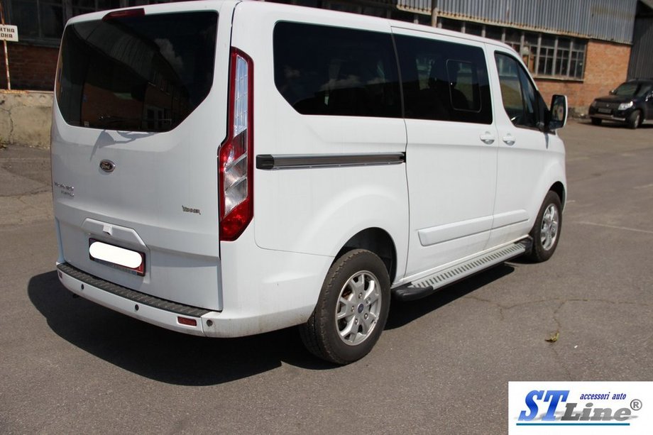 Ford Custom 2013-2022 Seitenschweller King (2 Stk., Aluminium) Langer Radstand Foto 2