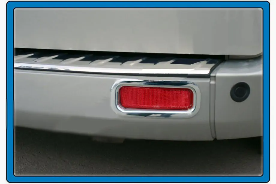 Ford Custom 2013-2022 Zierleisten fuer hintere Reflektoren (2 Stk, Edelstahl) Image