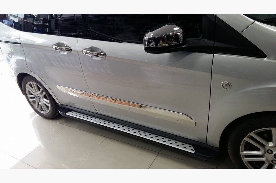 Ford Courier 2014-2023 Türleisten Edelstahl (4 Stück) Image