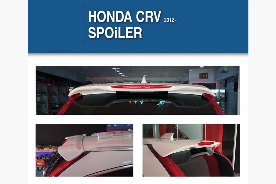 Honda CRV 2012-2016 Heckspoiler Niken (grundiert zum Lackieren) Image