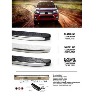Seitenschweller BlackLine (2 Stk., Aluminium) Toyota Hilux 2015- Foto 1