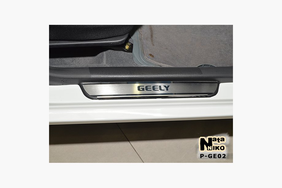 Geely GC-6 2014-2020 Einstiegsleisten Natanko Premium (4 Stk., Edelstahl) Image