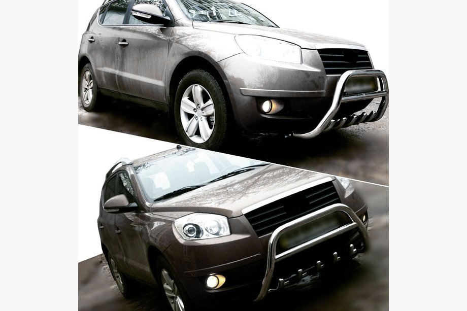Geely Emgrand X7 2011- Frontbügel WT003 (Edelstahl) Image