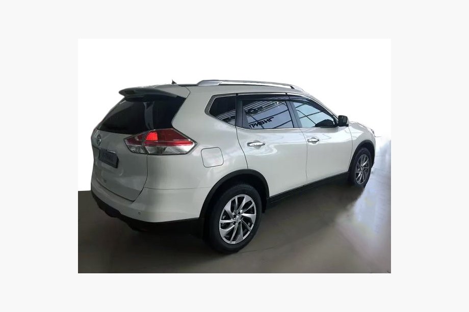 Nissan X-trail T32/Rogue 2014-2021 Windabweiser mit Chromleisten (4 Stk, AVTM) Image