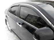 Toyota Camry 2011–2017 Windabweiser mit Chromleisten (4 Stk, AVTM) Foto 1
