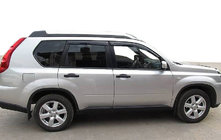 Nissan X-trail T31 2007-2014 Windabweiser (4 Stk, HIC) Foto 11