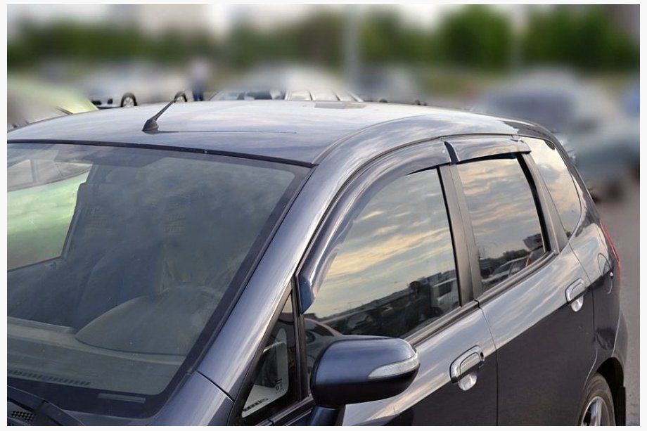 Honda FIT/Jazz 2009-2013 Windabweiser (4 Stk, SIM) Image
