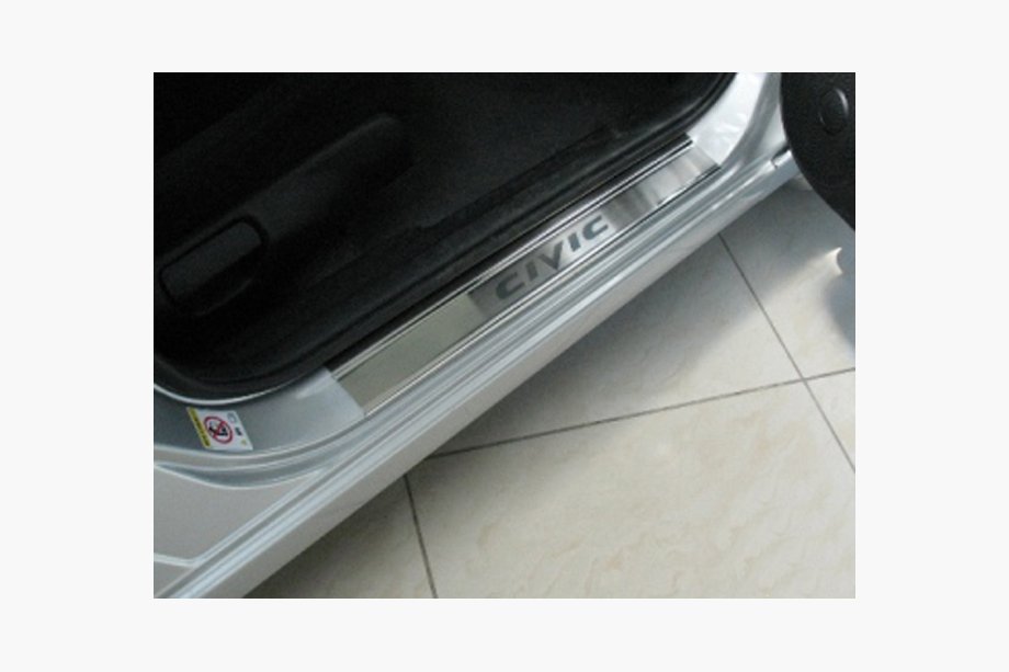 Honda Civic Sedan IX 2011-2016 Einstiegsleisten Abdeckungen Nataniko (4 Stk., Edelstahl) Image