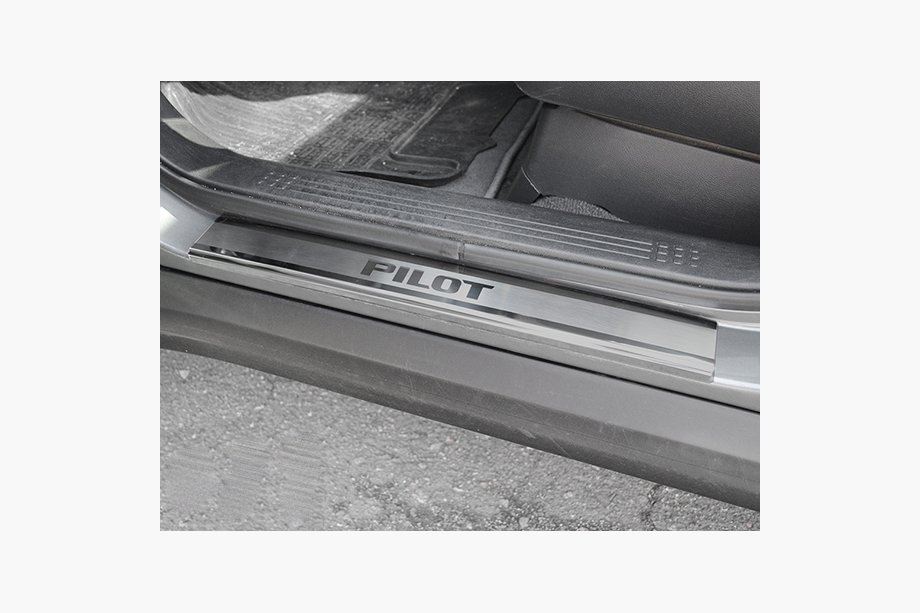 Honda Pilot 2008-2015 Einstiegsleisten Natanika Premium (4 Stk, Edelstahl) Foto 1