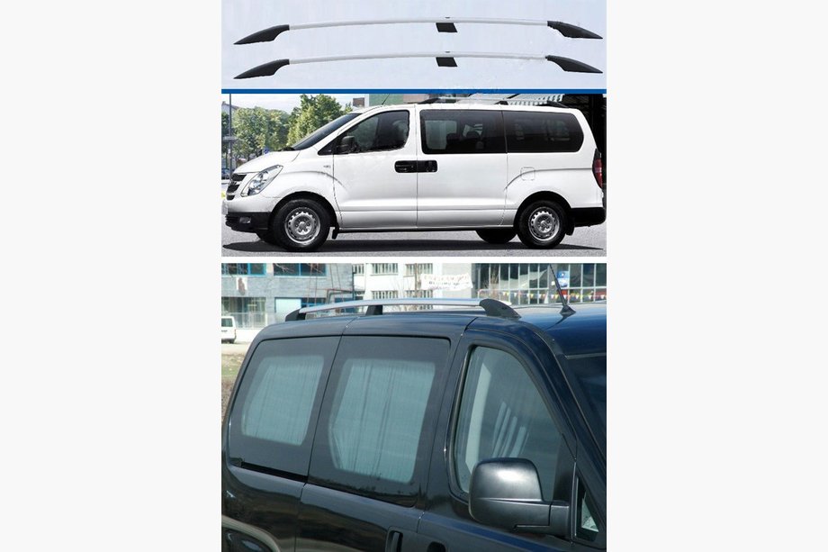 Hyundai H300, H1, Starex 2008-2020 Dachreling Chrom Image