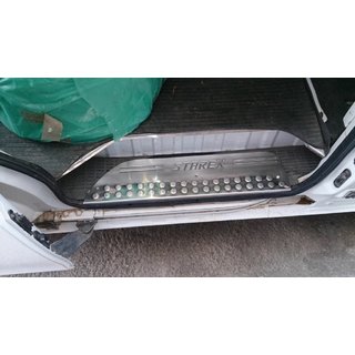 Einstiegsleisten OmsaLine (3 Stk, Edelstahl) Hyundai H200, H1, Starex 1998-2007 Foto 3