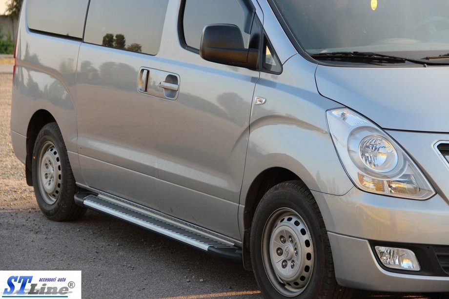 Hyundai H300, H1, Starex 2008-2020 Seitenschweller King (2 Stk., Alu) Foto 3